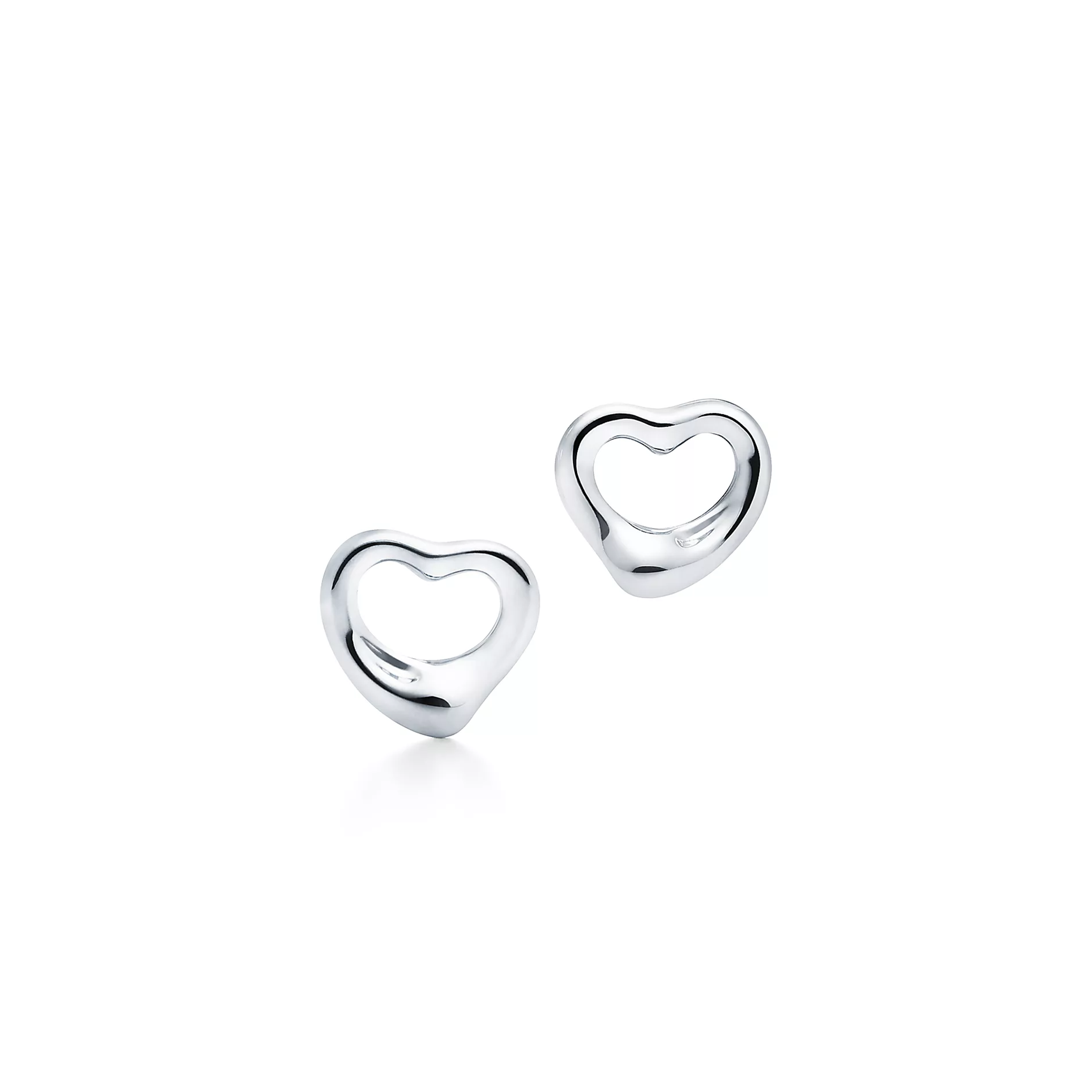 TIFFANY ELSA PERETTI® OPEN HEART PIN EARRINGS 60020166